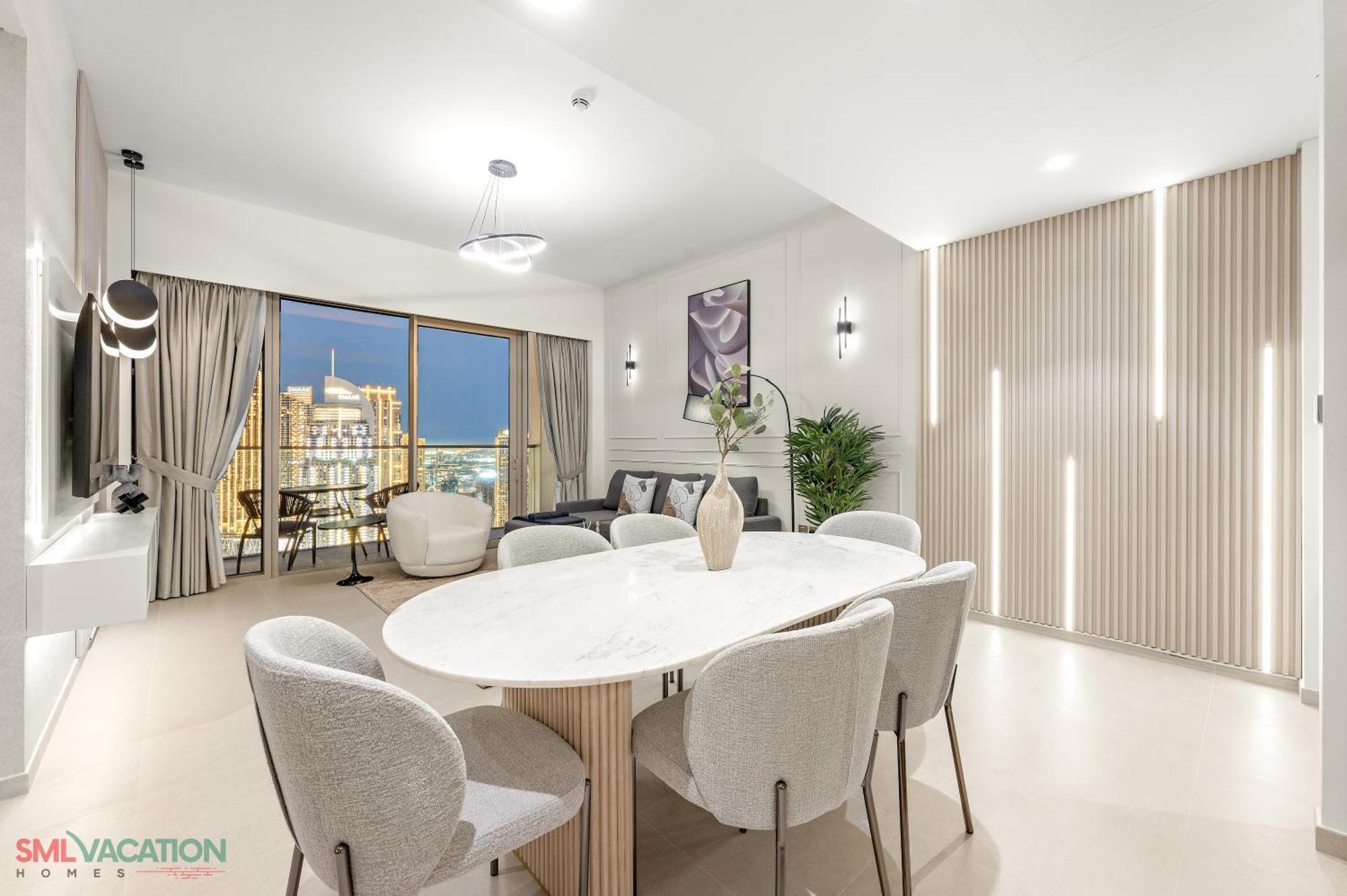 Sml Vacation Homes - Sky High Apartments With Burj Khalifa And Dubai Fountain Views At Grande Signature, Downtown Dubai Exterior photo