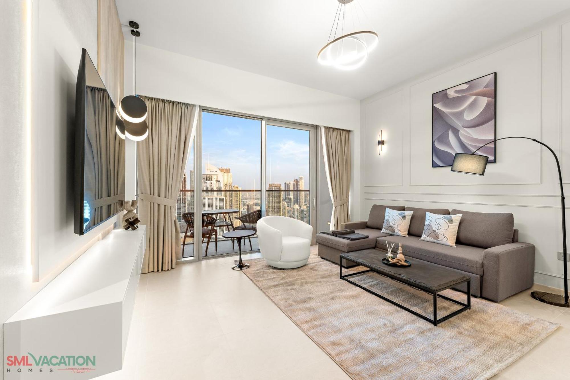 Sml Vacation Homes - Sky High Apartments With Burj Khalifa And Dubai Fountain Views At Grande Signature, Downtown Dubai Exterior photo